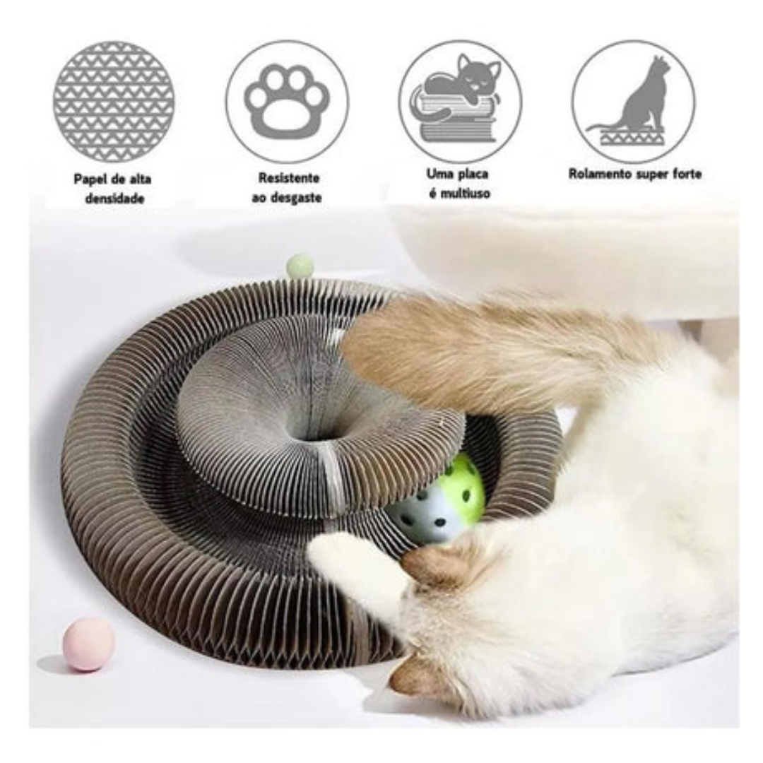Juguete Interactivo Para Gatos I Cat Joy +1 Pelotita de Regalo