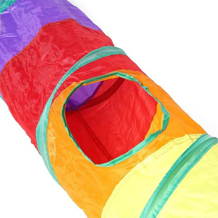 Juguete Túnel Para Gatos Con 2 salidas + Bola de Regalo