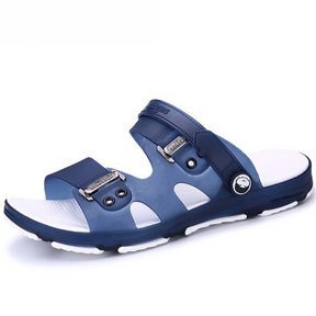 Sandalia De Cuero Masculina Ortopédica