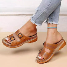 Sandalia Ortopédica Femenina | Conforto Premium